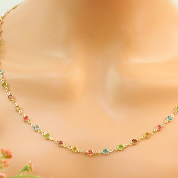 "New Beautiful Design Necklace Chain for Women/Girls, Gift, N570 - Picture 5 of 10